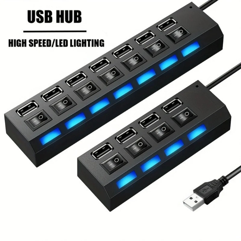 Laptop Accessories Macbook - Adaptor Daya Pemisah Port USB 2.0