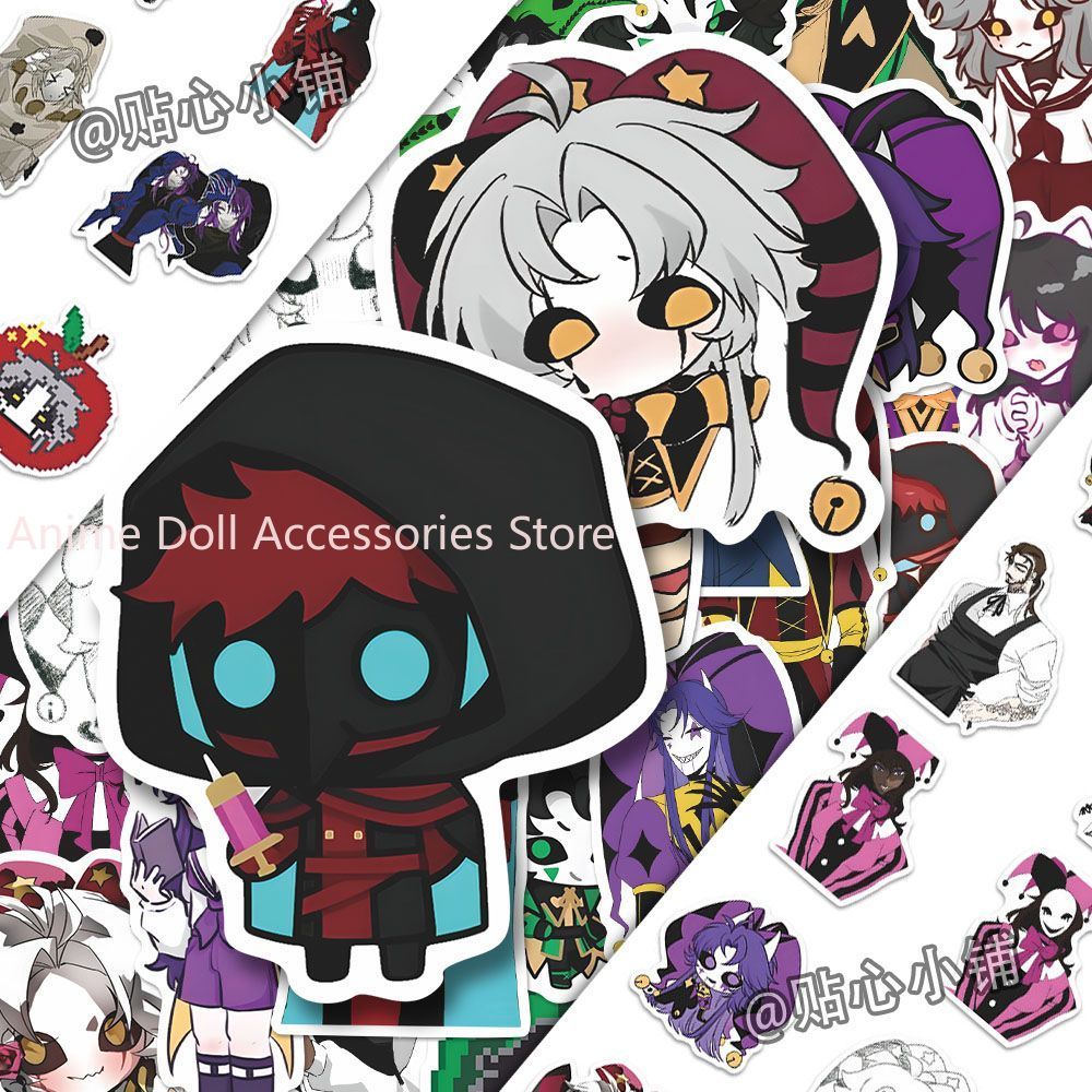 Laptop Accessories And Parts - 73PCS Stiker Anime The Freak Circus
