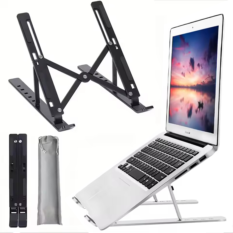 Laptop Accessories Macbook - Penyangga Laptop Anti-Selip untuk Meja Komputer