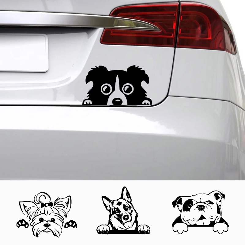 Laptop Accessories Macbook - Aksesori Mobil Stiker Lucu Anjing dengan
