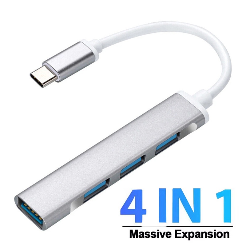 Laptop Accessories Macbook - 4-In-1 Type-C Extender Hub 4 Port