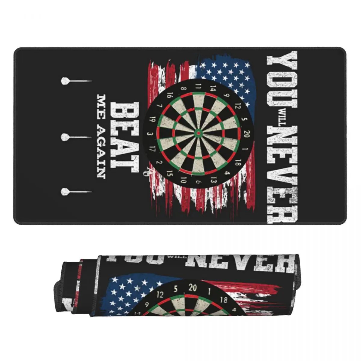 Laptop Accessories Target - Alas Mouse Besar Papan Dart Target