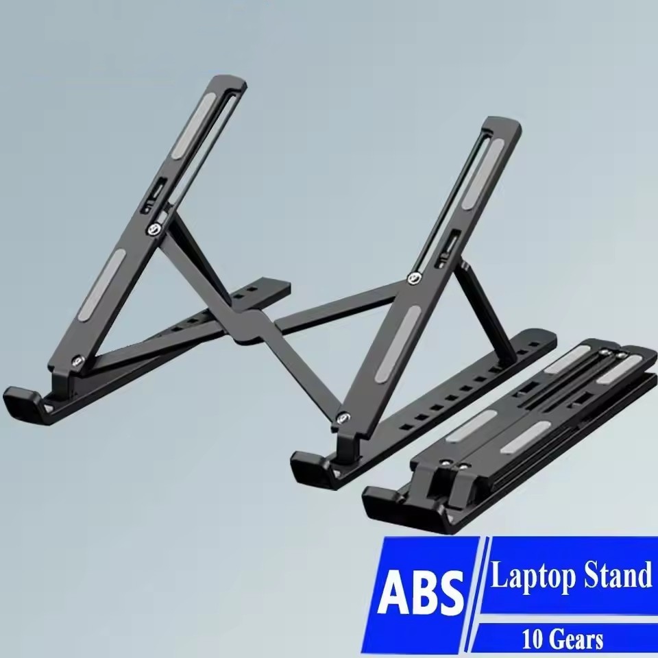 Laptop Accessories Macbook - Dudukan Laptop Lipat Dudukan Plastik ABS