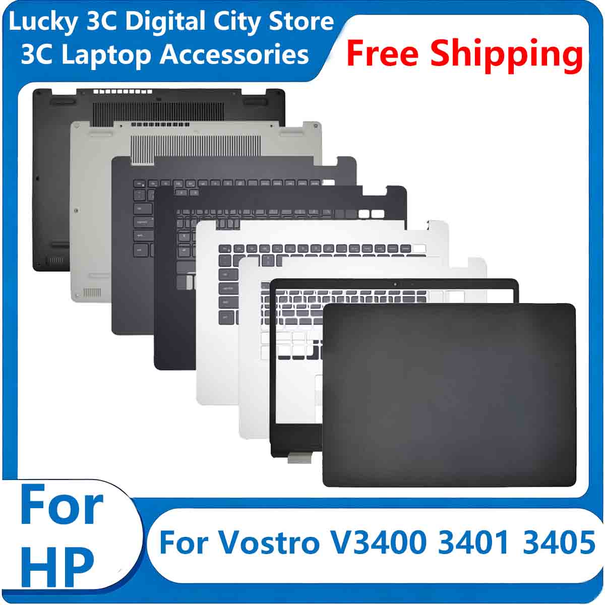 Laptop Accessories Display - Penutup Laptop Baru untuk DELL Vostro