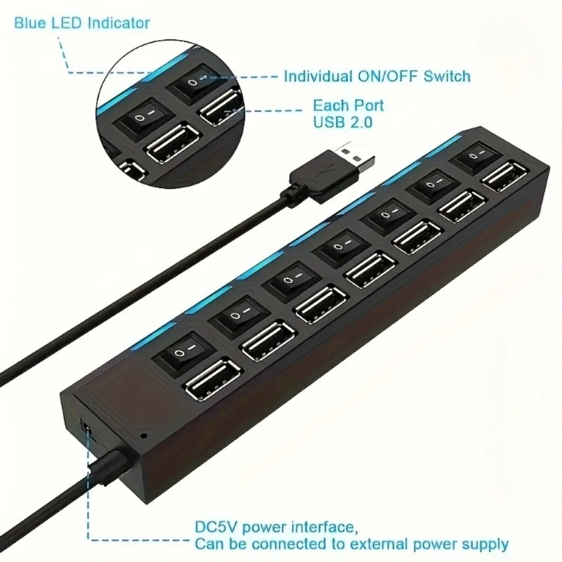 Adaptor Daya Pemisah Port USB  - Laptop Accessories Macbook ulasan dan harga