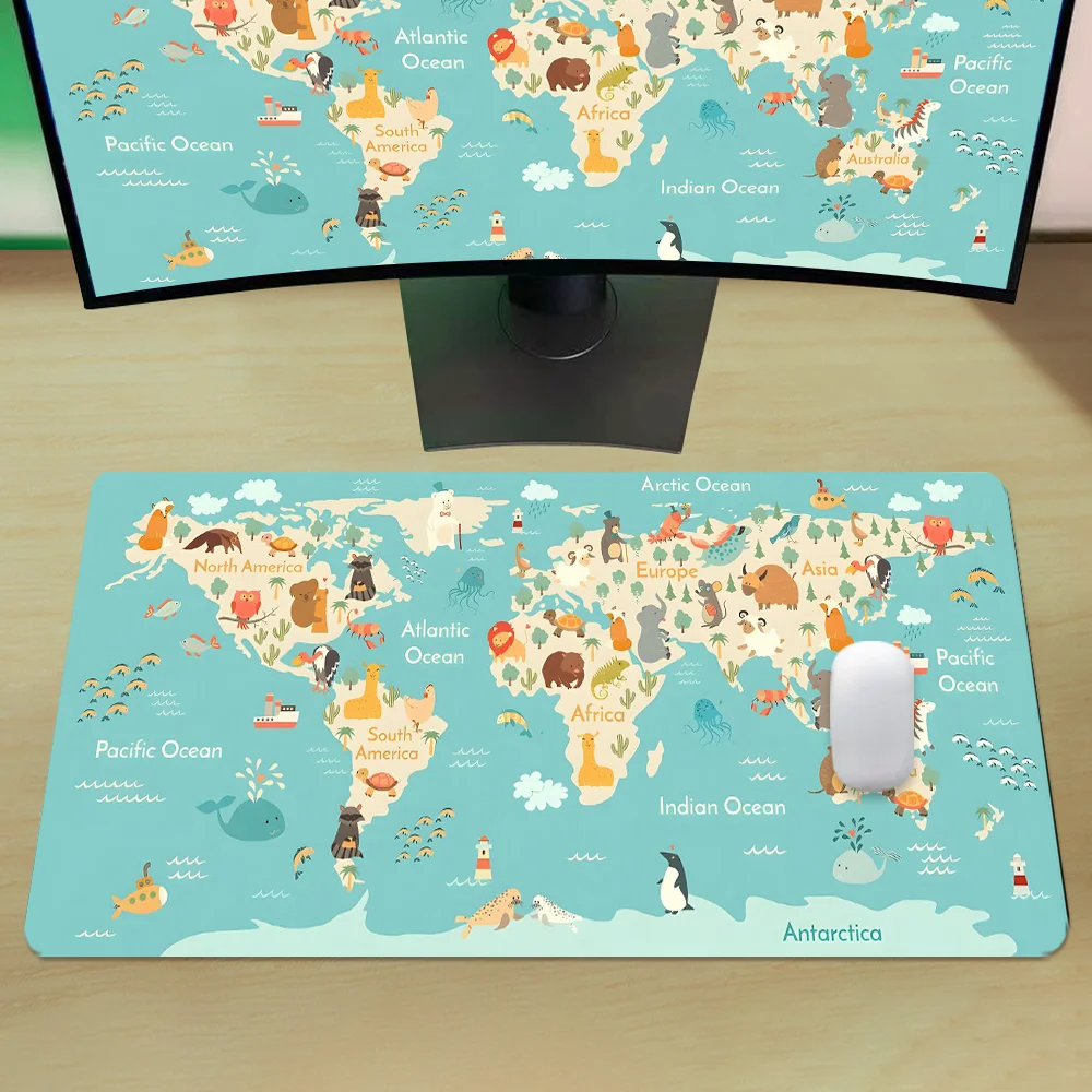 Alas Mouse Gaming Peta Dunia D - Laptop Accessories World ulasan dan harga