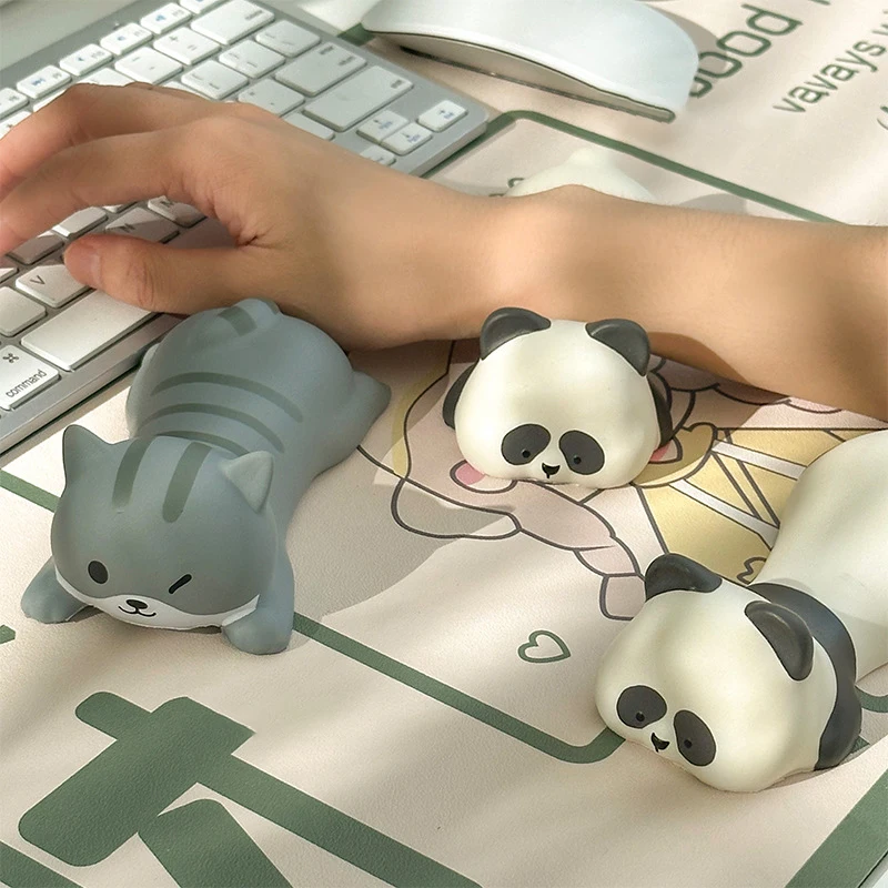 Kawaii Panda sandaran pergelan - Laptop Accessories For Wrist Support ulasan dan harga