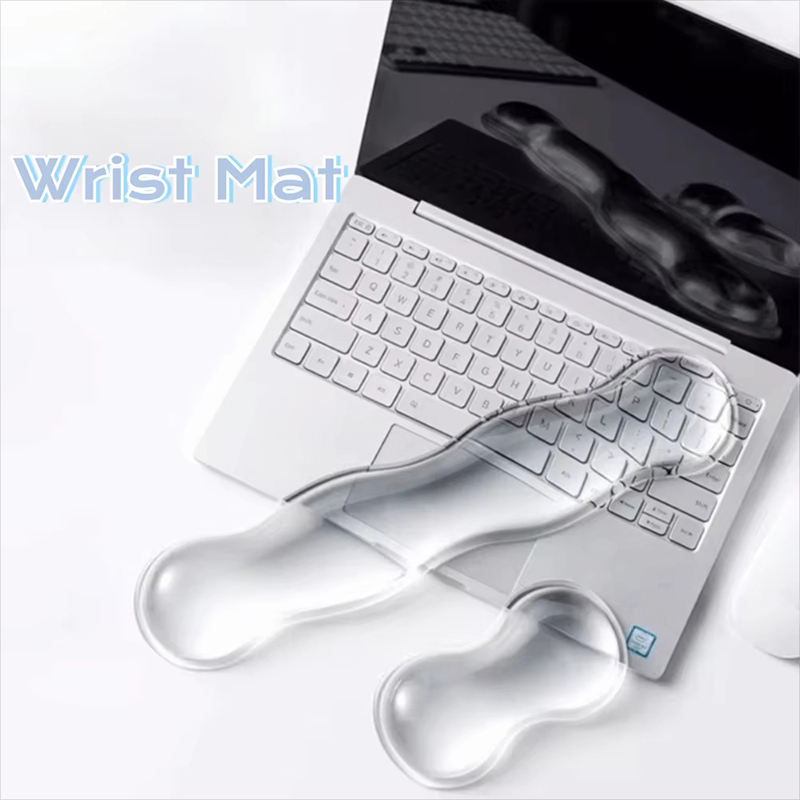 Alas Mouse Transparan dan Peny - Laptop Accessories For Wrist Support ulasan dan harga