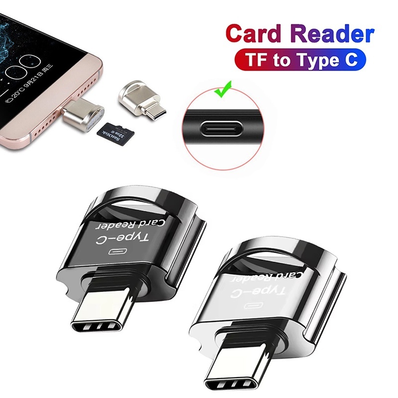 Pembaca Kartu Micro SD TF OTG  - Laptop Accessories Macbook ulasan dan harga