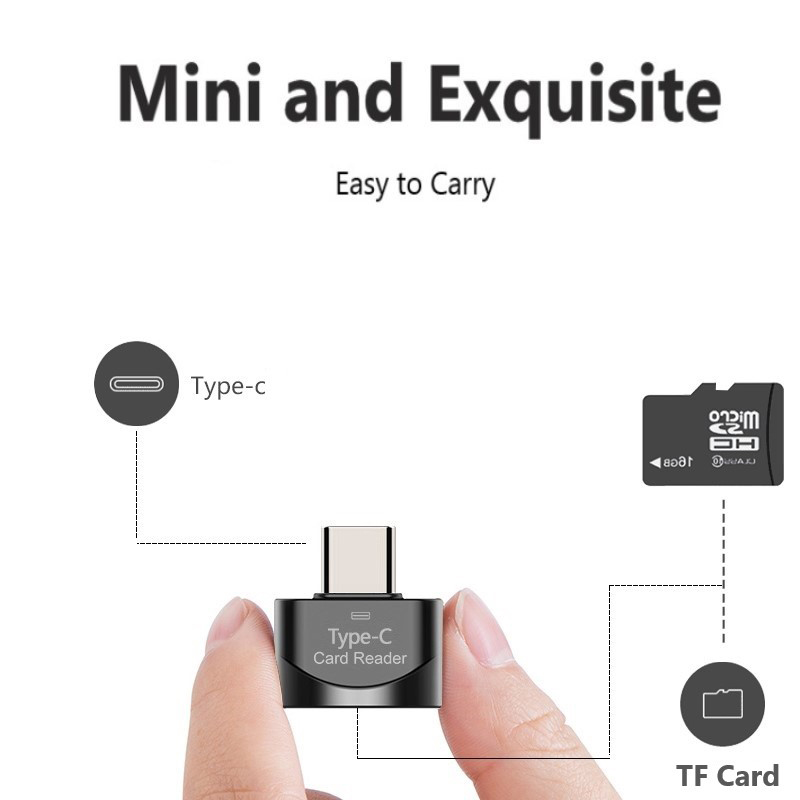 Pembaca Kartu Micro SD TF OTG  - Laptop Accessories Macbook ulasan dan harga