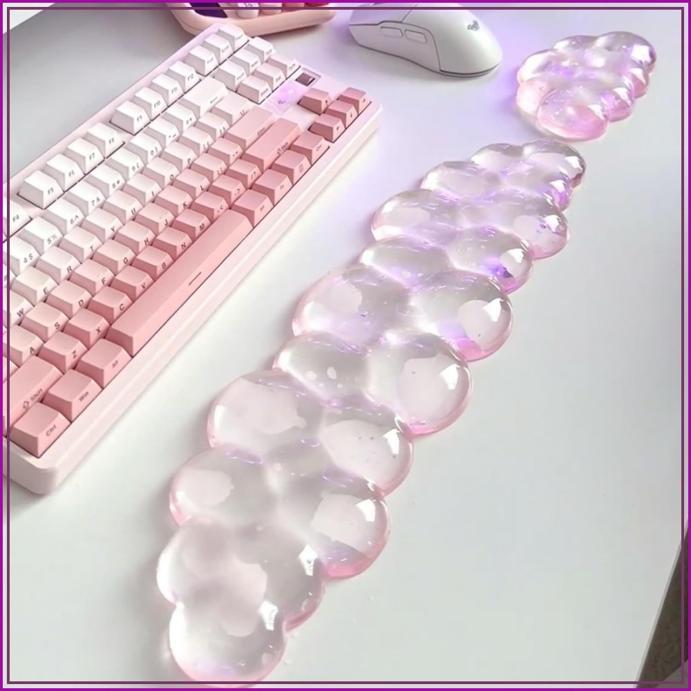 Alas Mouse Gel Awan Lembut Den - Laptop Accessories For Wrist Support ulasan dan harga