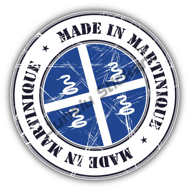 Martinique stiker Decal Bumper - Laptop Accessories World ulasan dan harga